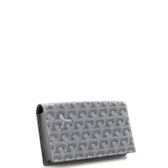Goyard Saint Lambert Wallet Coated Canvas Gray - Picture 2 of 7